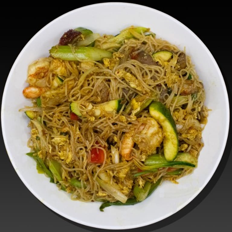 Delicious Singapore Noodles Await
