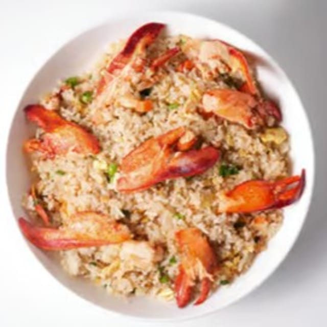 126. Lobster Fried Rice.